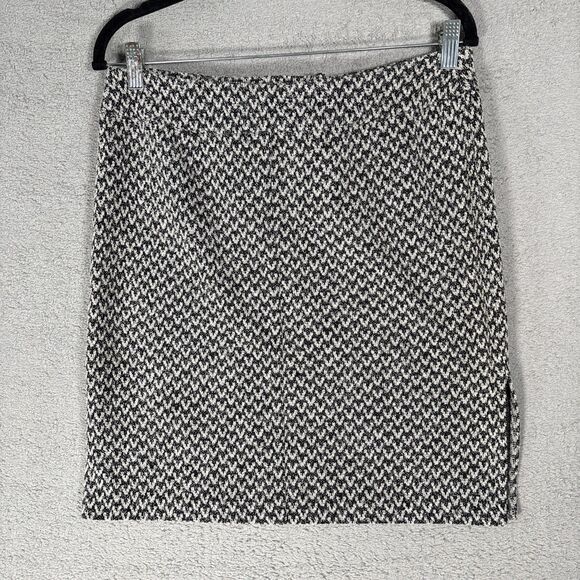 Express Womens Size 7/8 Mini Skirt Terry Cloth Chevrons Belted Y2K Boho Mod Gogo - Picture 9 of 12